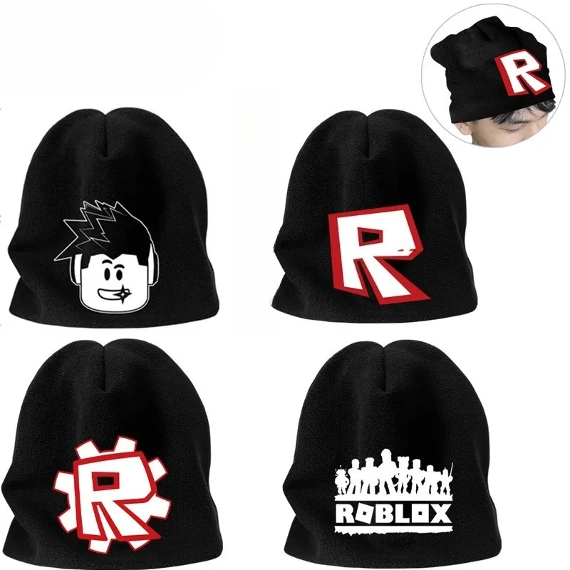 Santa Hat Plush - Nieuwe Robloxs-thema pluche gebreide muts herfst