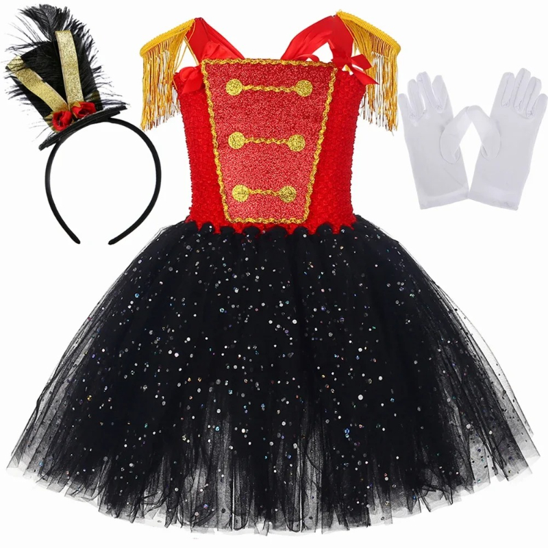 Nutcracker Figurine - Notenkraker Soldaat Meisjes Kostuums Kinderen Halloween
