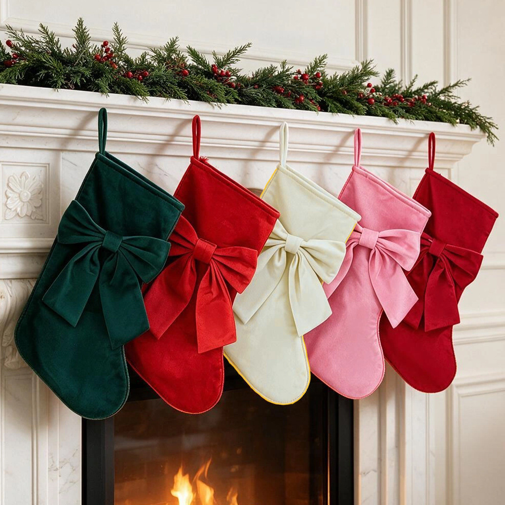 1 stuk kerstsokken, cadeautass - Christmas Stocking Hanging recensie en prijs