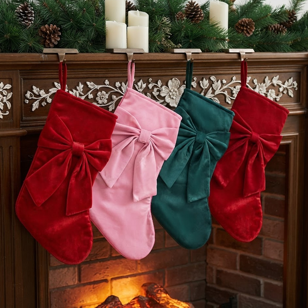 1 stuk kerstsokken, cadeautass - Christmas Stocking Hanging recensie en prijs