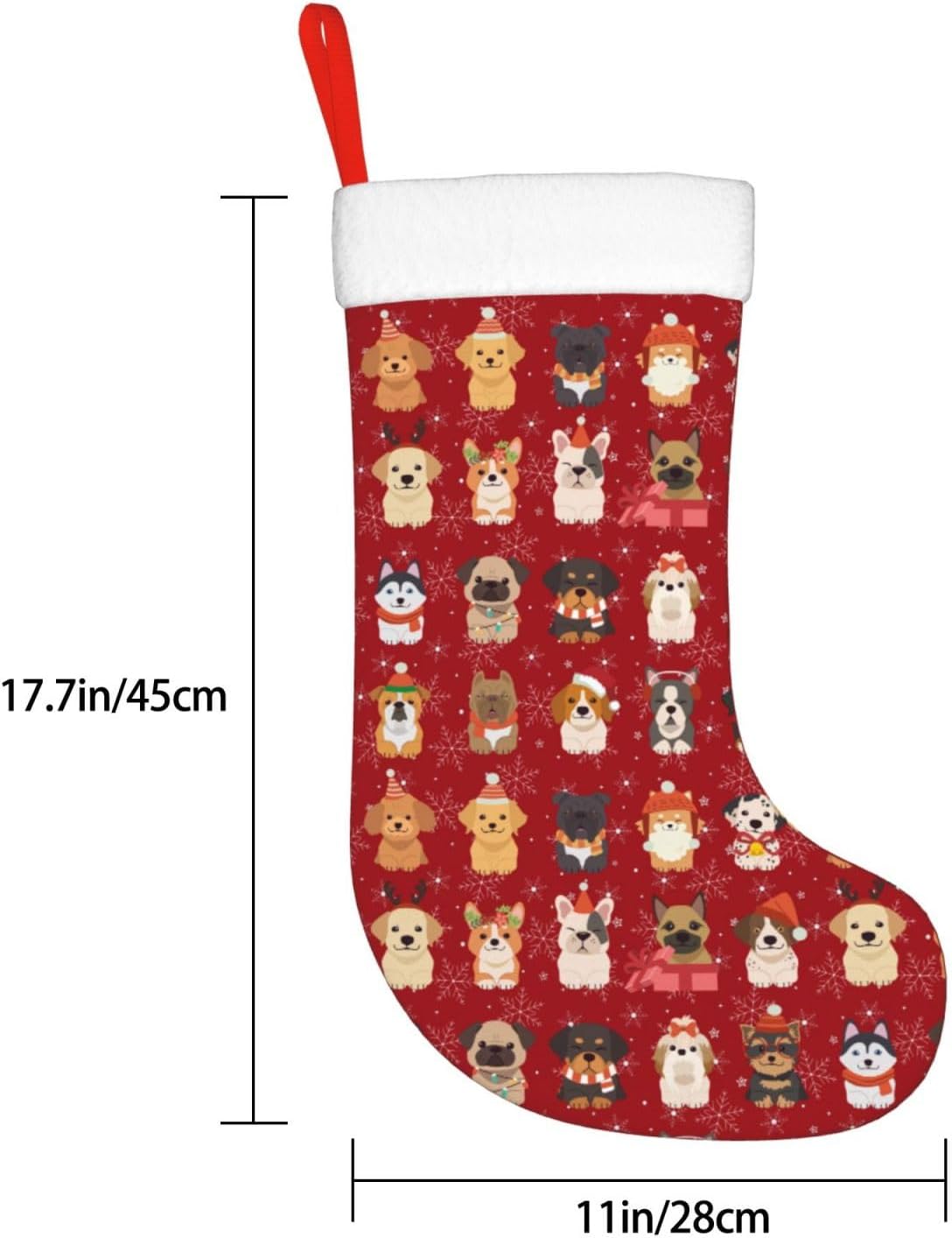 Leuke kersthonden Kerstkousen  - Christmas Stocking Hanging recensie en prijs