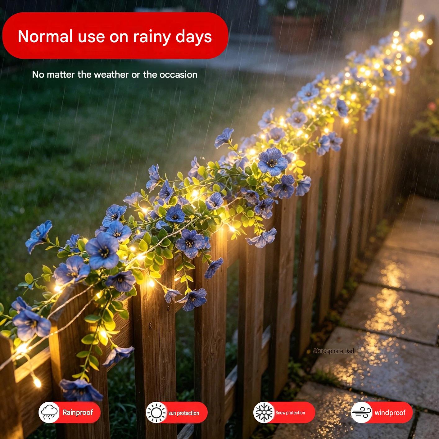 Solar Rose Vine Lichtsnoer 5m  - Led Fairy String Lights recensie en prijs