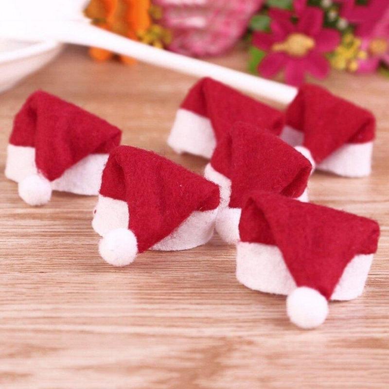 NIEUW 30 STUKS Mini Kerstmutse - Santa Hat Plush recensie en prijs